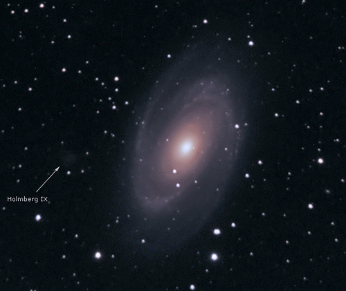 M 81 im 5-Zller © Michael Mckel, AstroTeam Elbe-Elster e.V.